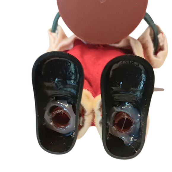 Vintage Wind Up Santa Claus Figurine Playing Drum Christmas Decor - Working - Picture 10 of 15